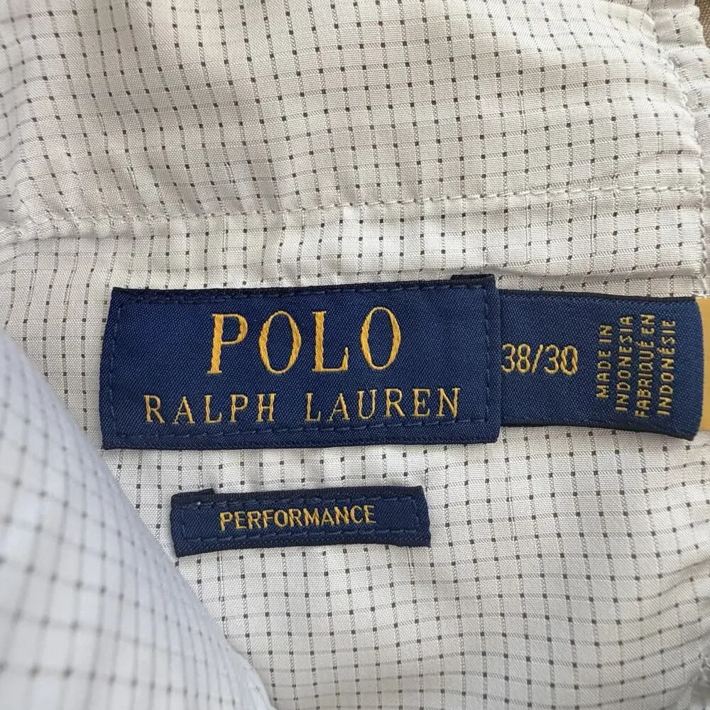 POLO Ralph Lauren Mens Performance Chino Pants 38 x 30 Preppy Classic Golf